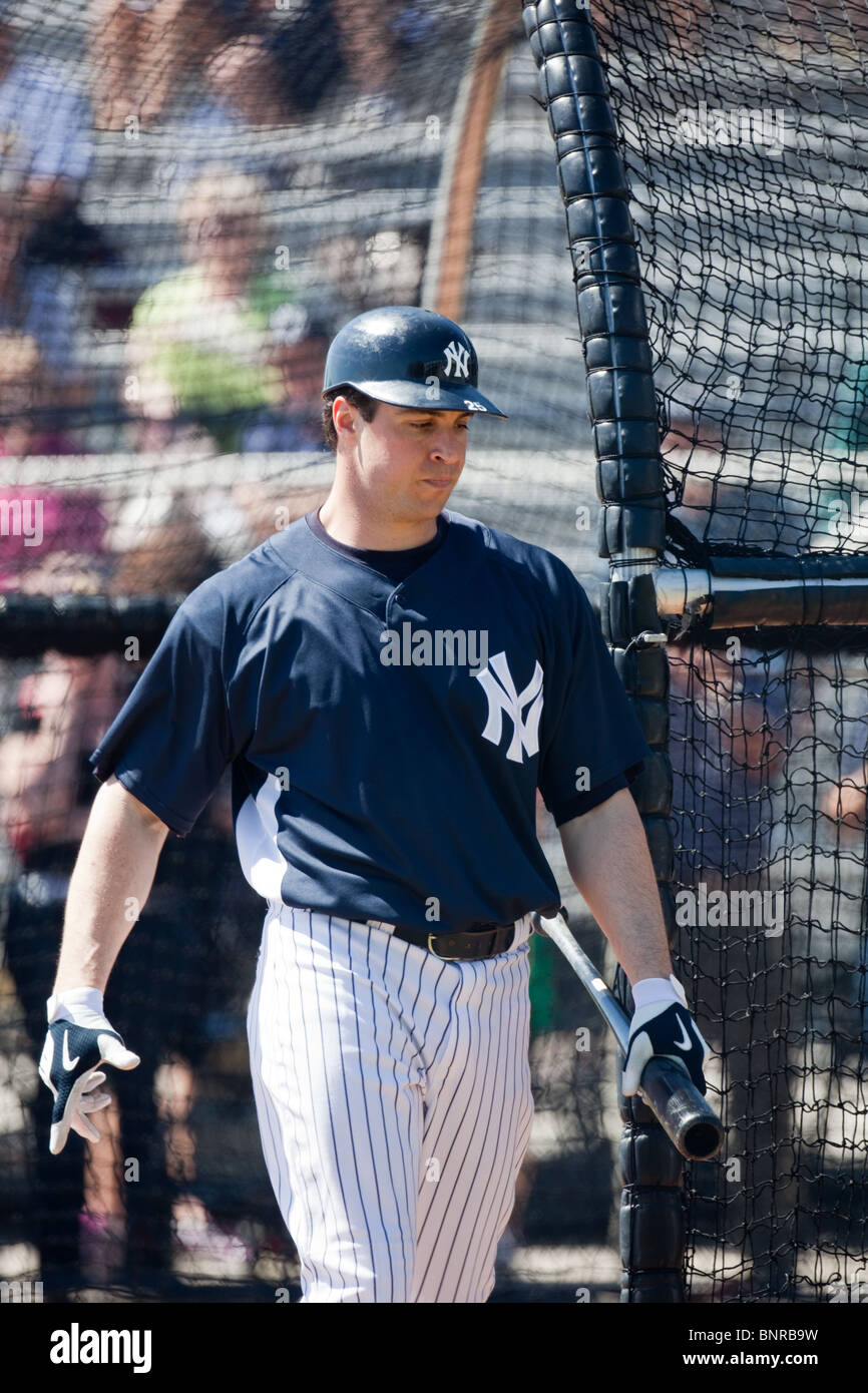 Spring Training at the New York Yankee compound in Tampa, Florida Stock