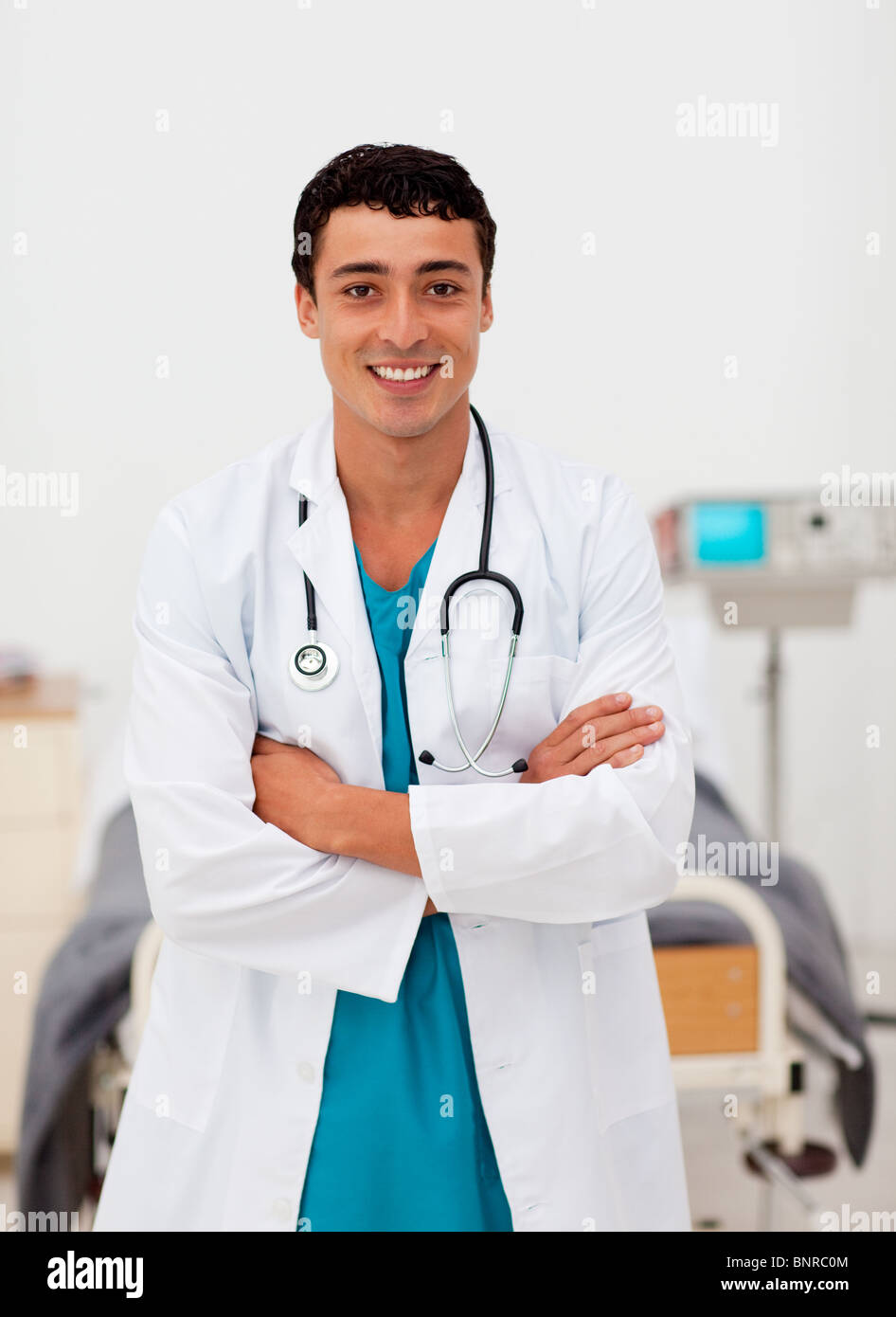 Male student doctor in hospital hi-res stock photography and images - Alamy