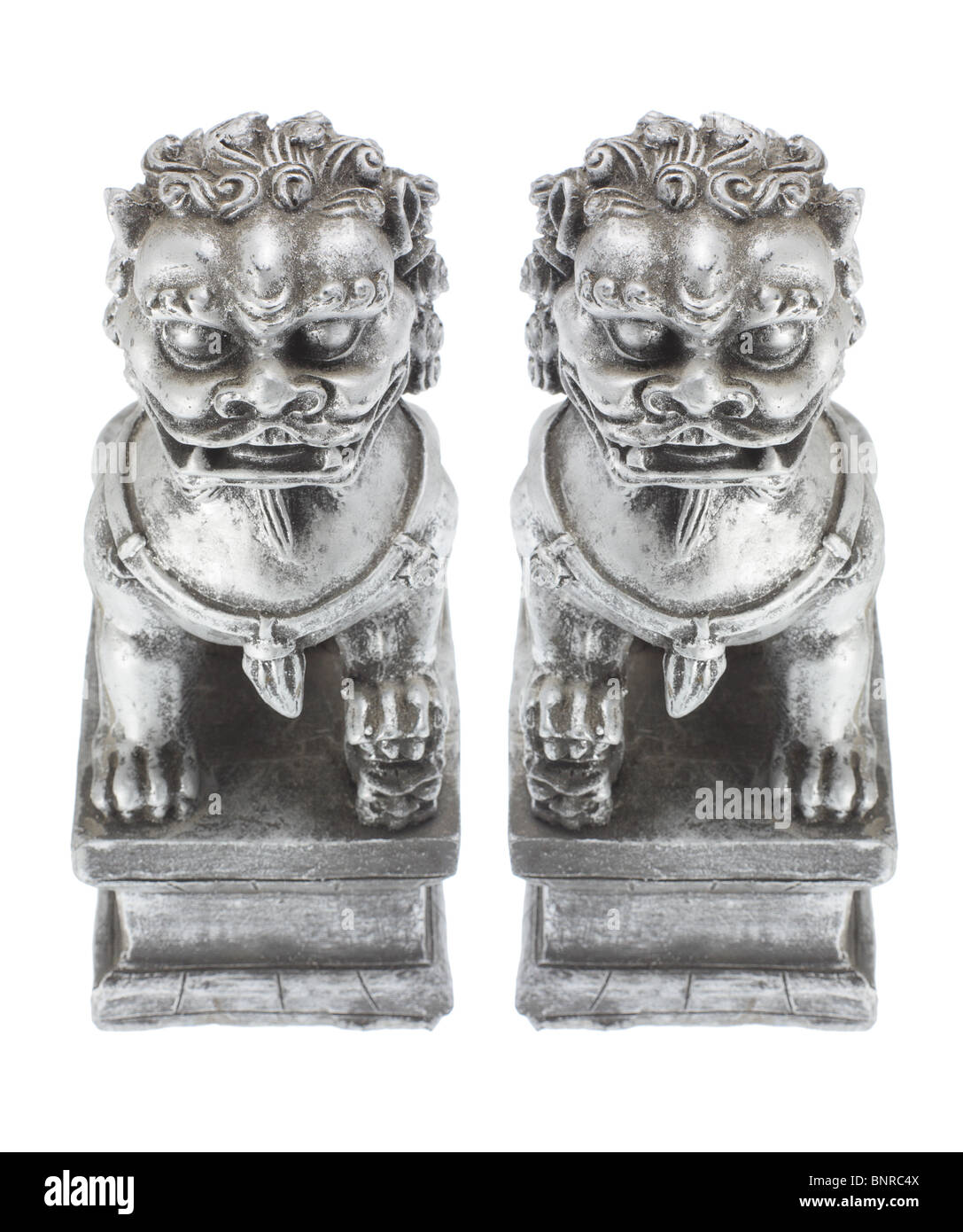 Fu Dog Figurines Stock Photo Alamy