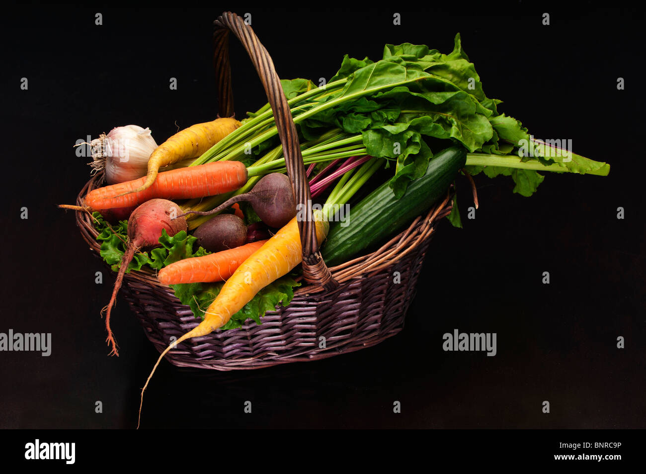 Vegetables basket hi-res stock photography and images - Alamy