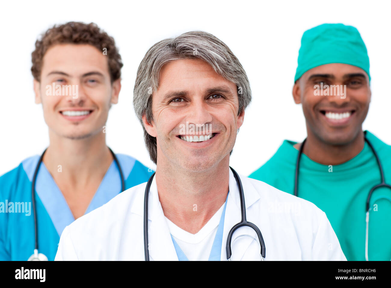 Happy successful medical team hi-res stock photography and images - Alamy