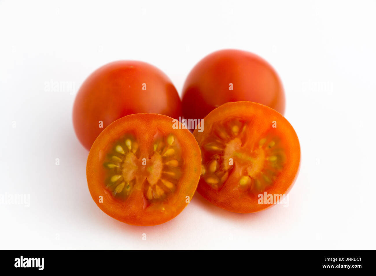 Tomato half cut out Cut Out Stock Images & Pictures - Alamy