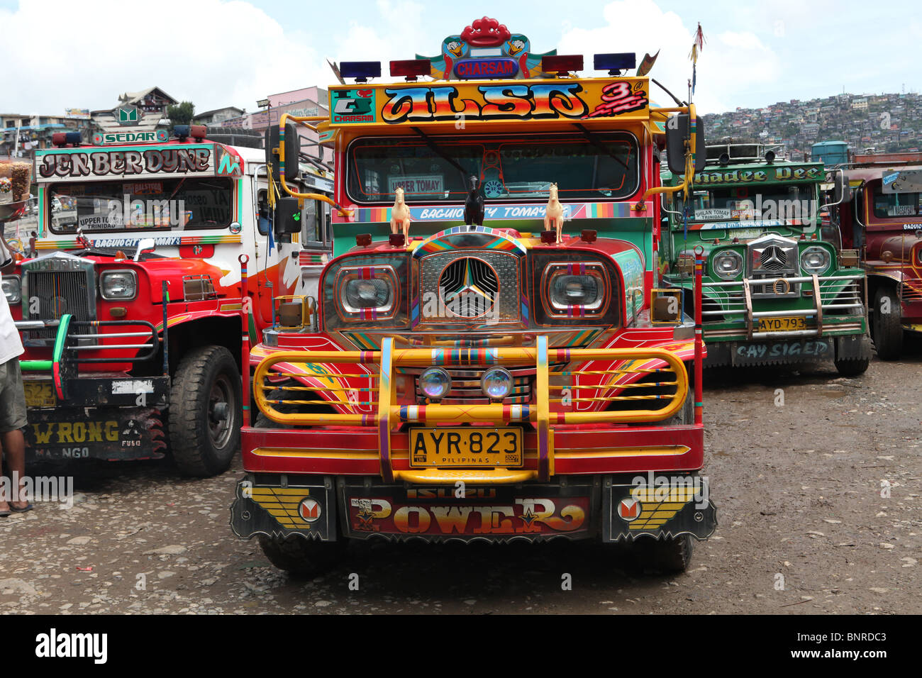 Jeepney Philippines Stock Photo