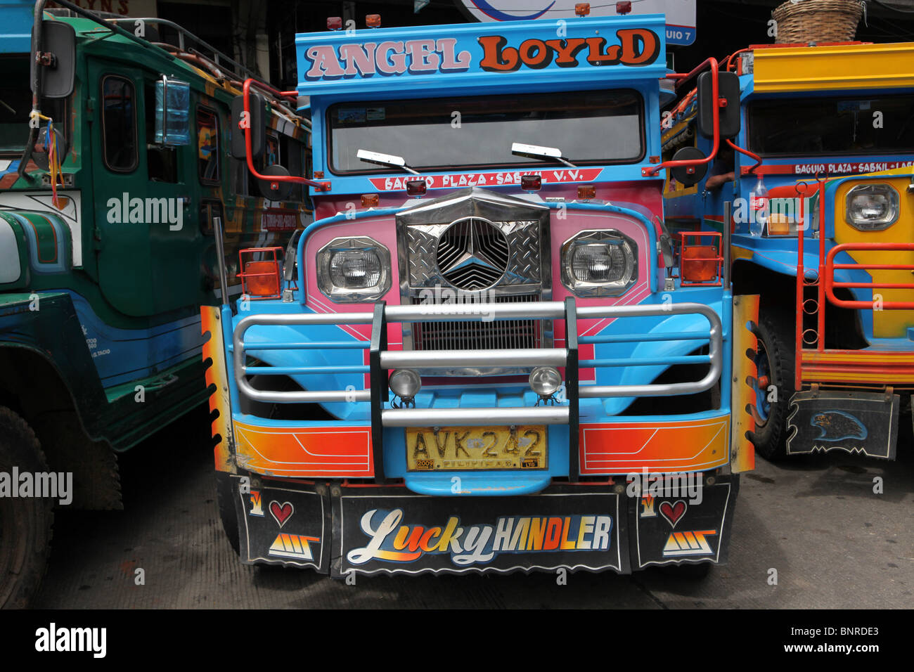 Jeepney Philippines Stock Photo