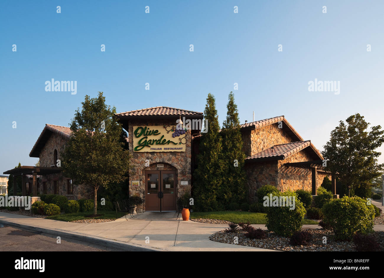 Olive Garden at Polaris in Columbus Ohio Stock Photo