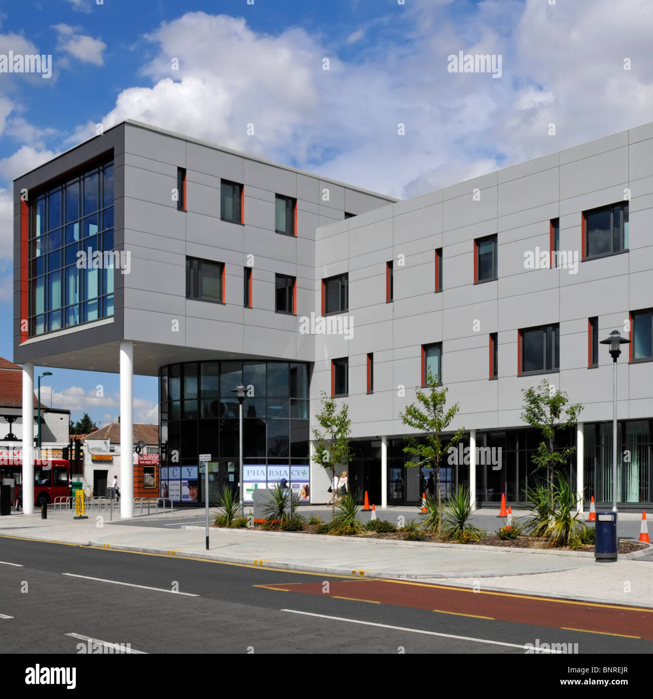 Loxford Polyclinic a clinic & health care facility first purpose built UK polyclinic this one built in Ilford London Borough of Redbridge England UK Stock Photo