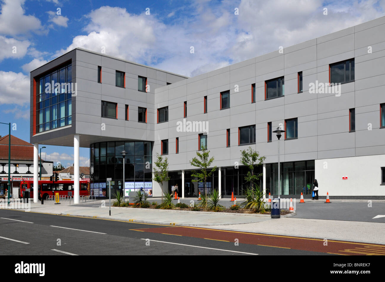 Loxford Polyclinic a clinic & health care facility first purpose built UK polyclinic this one built in Ilford London Borough of Redbridge England UK Stock Photo