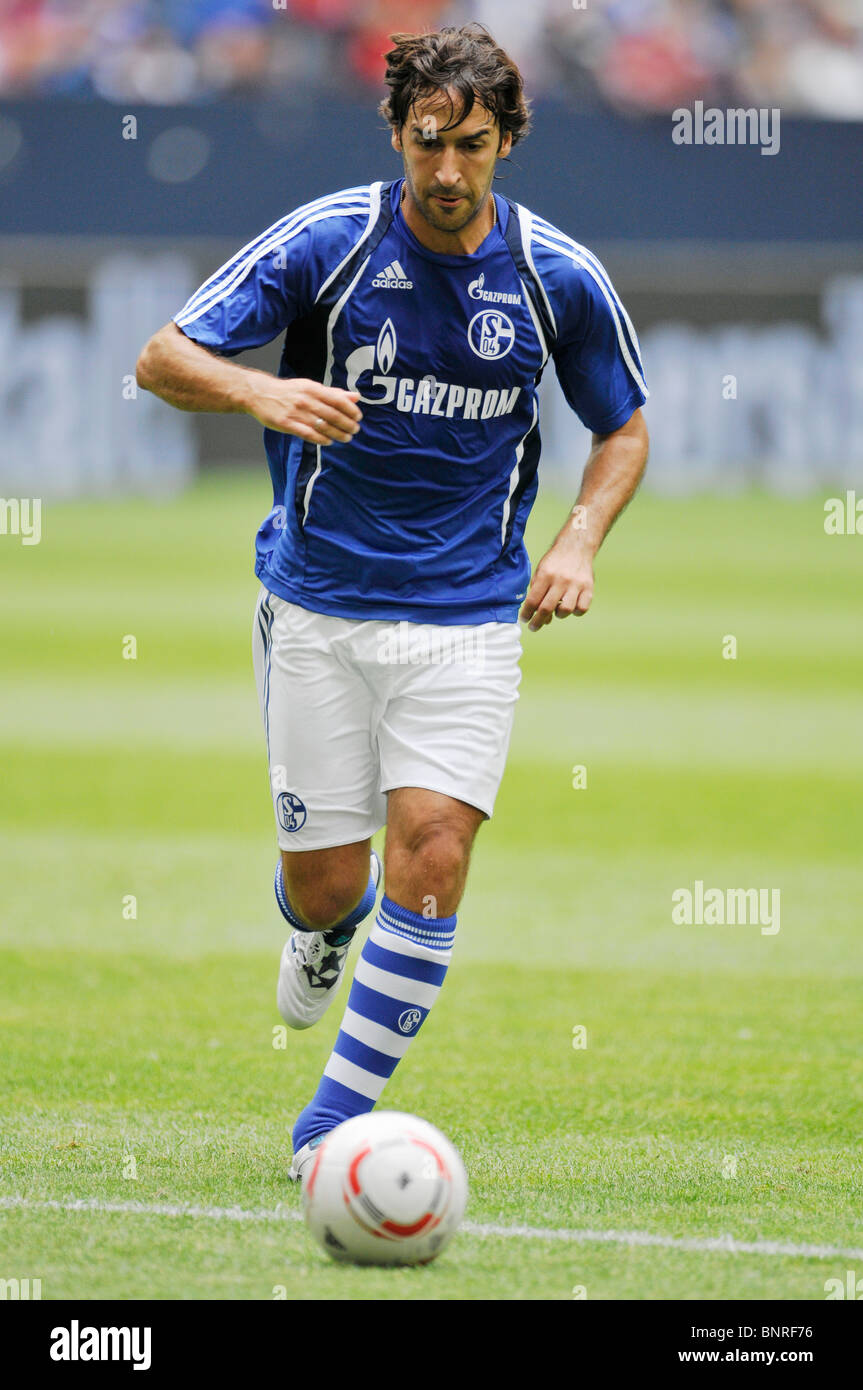 RAUL, player for german Bundesliga Club Schalke 04 Stock Photo