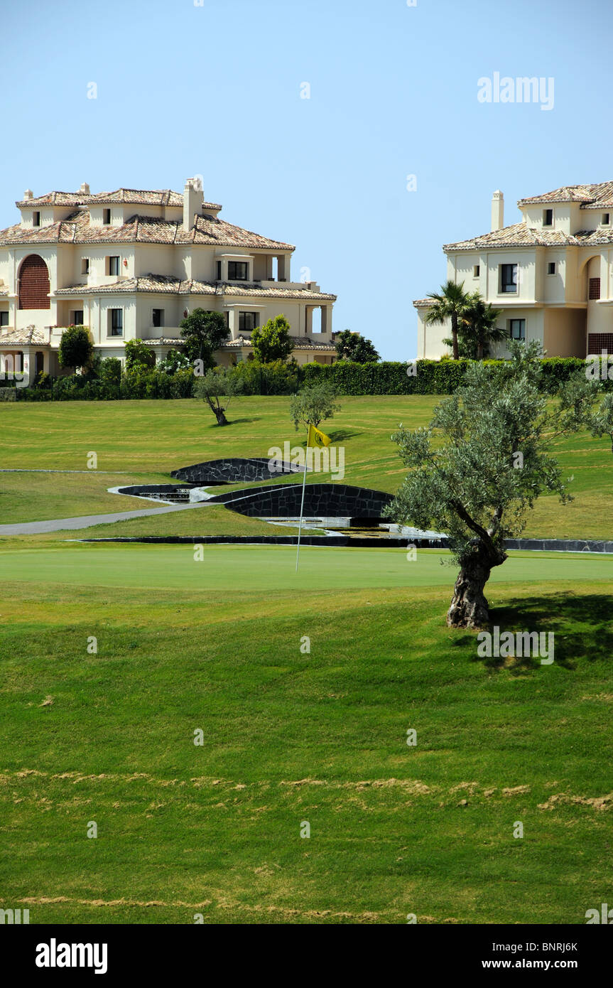 El Higueral Golf Course, Benahavis, Costa del Sol, Malaga Province, Andalucia, Spain, Western Europe. Stock Photo