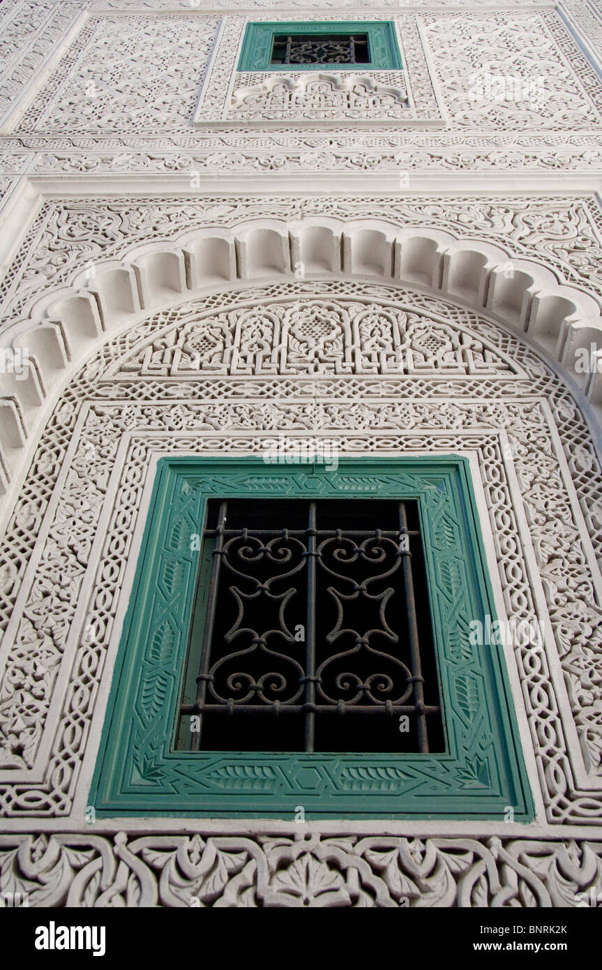 Africa, Morocco, Casablanca. Mahakma Law Courts (aka Mahakma du Pacha) home to the Islamic law courts. Stock Photo