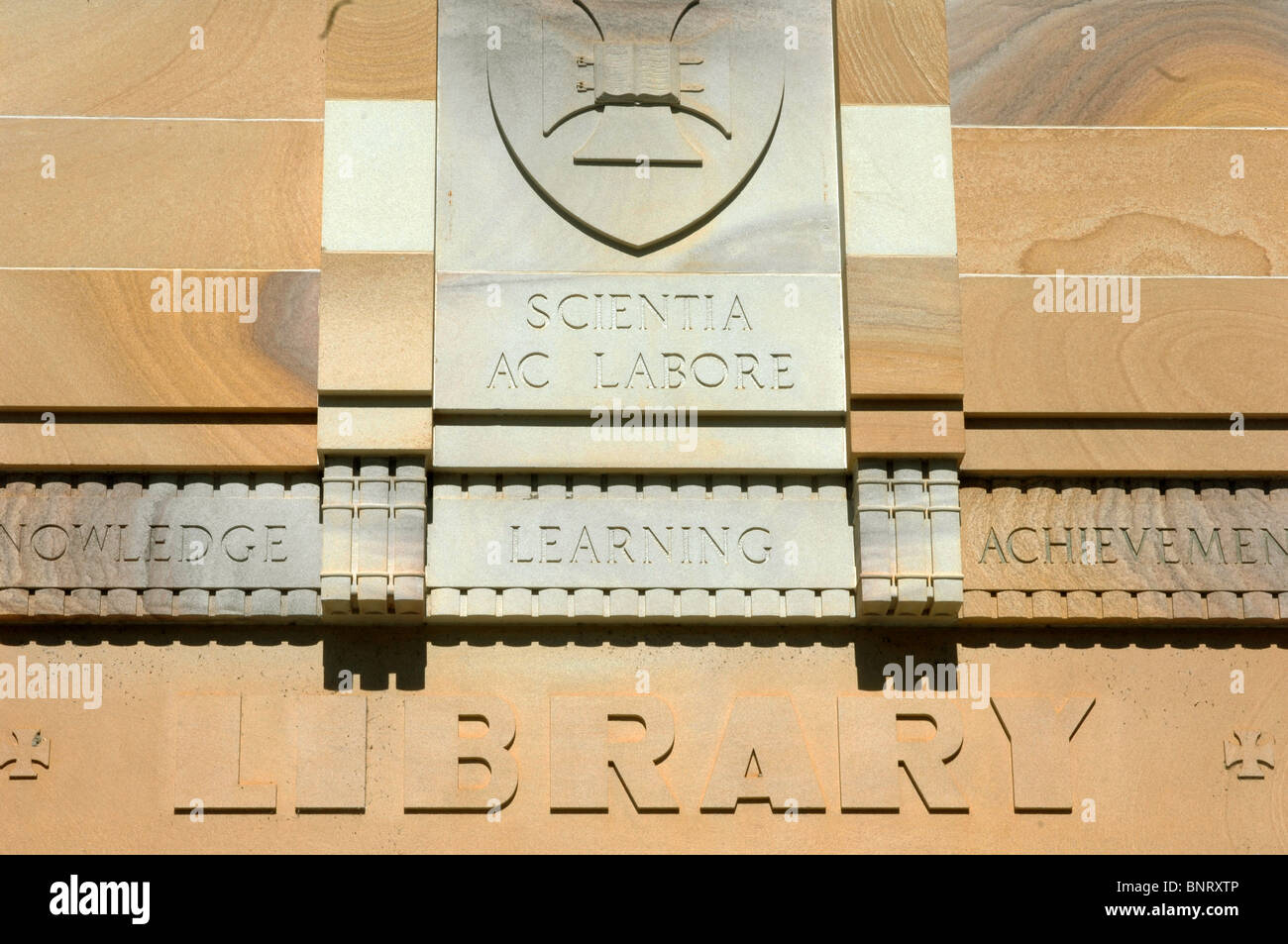 Entrance to the Library, University of Queensland, Brisbane, Queensland