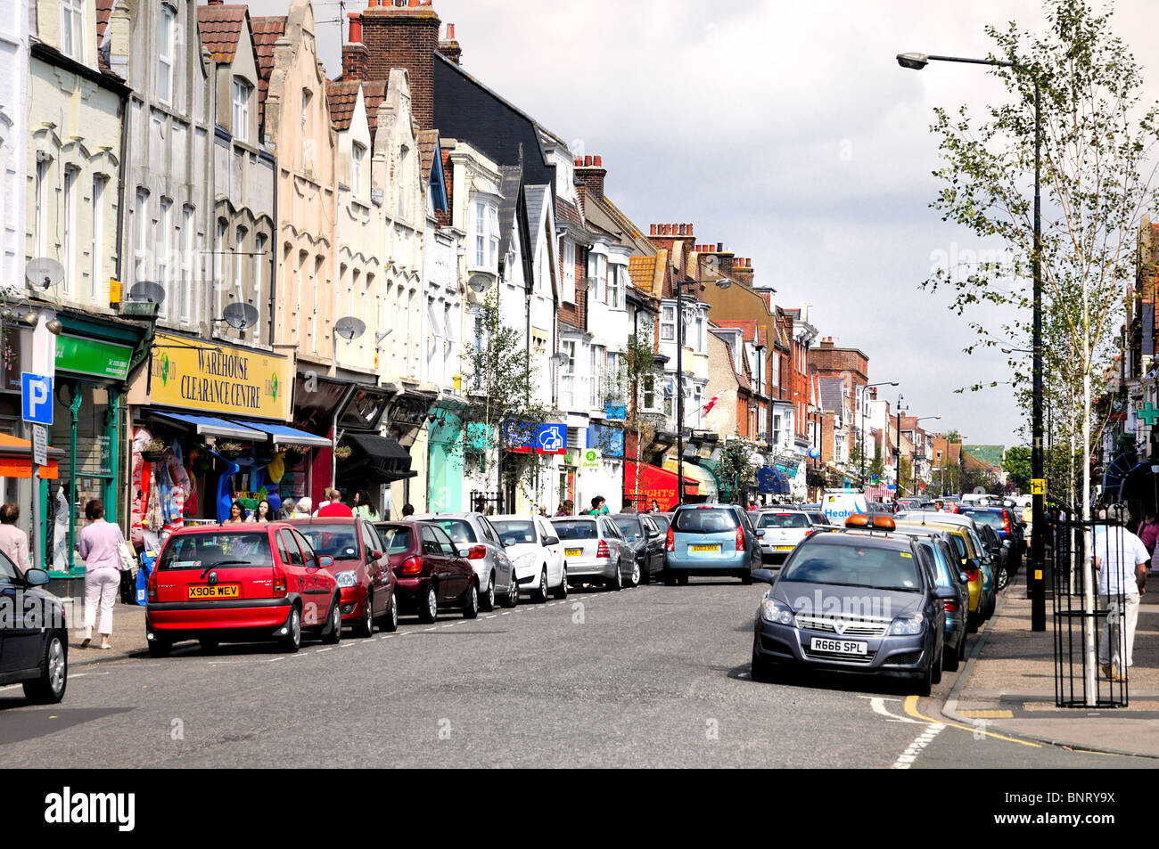 Connaught Avenue ,Frinton on Sea Essex,England Stock Photo Alamy