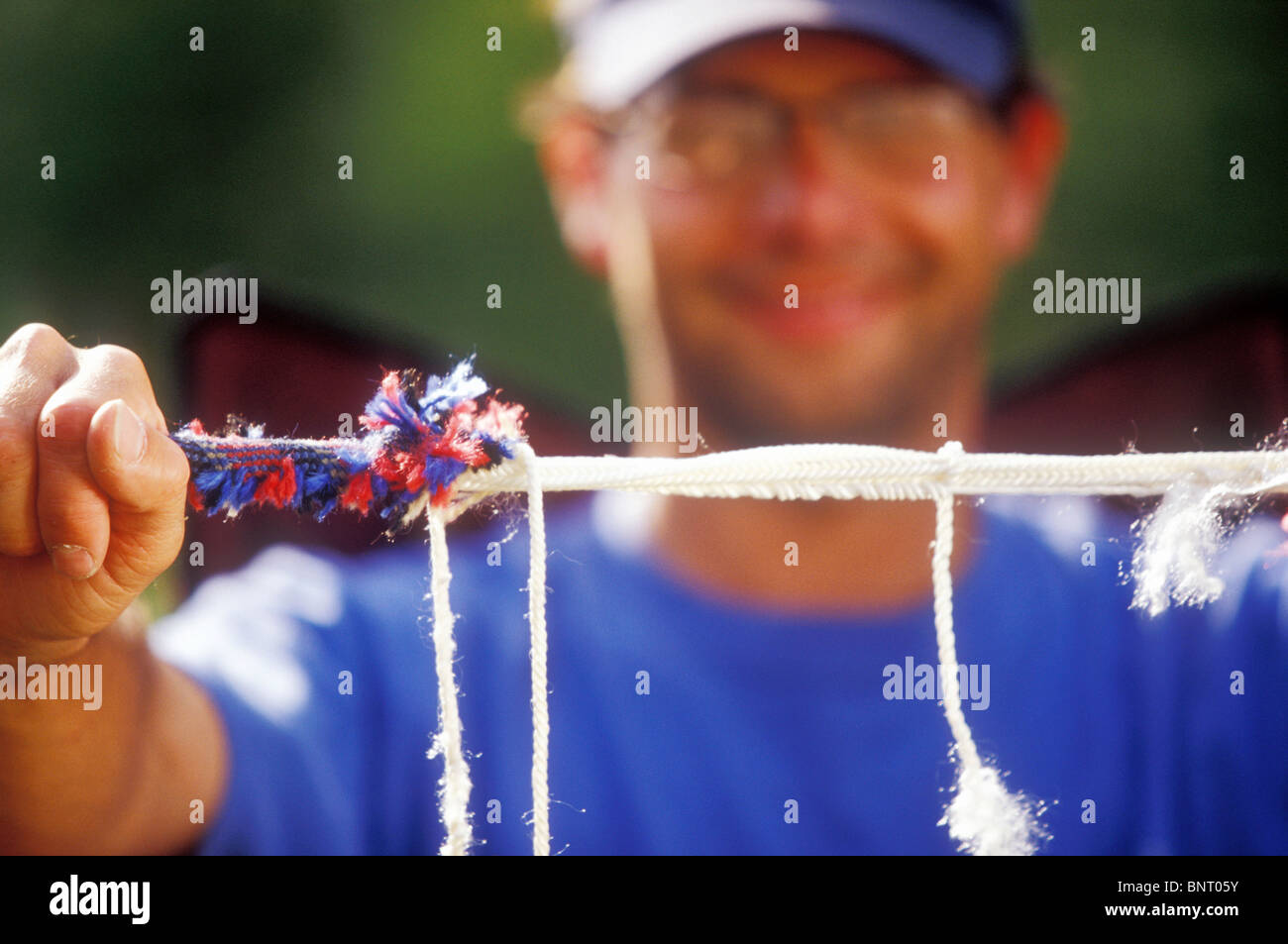 Fraying climbing rope hires stock photography and images Alamy