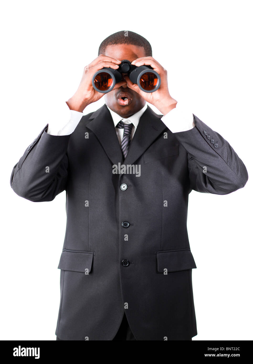 Conceptual prospects of a businessman Stock Photo
