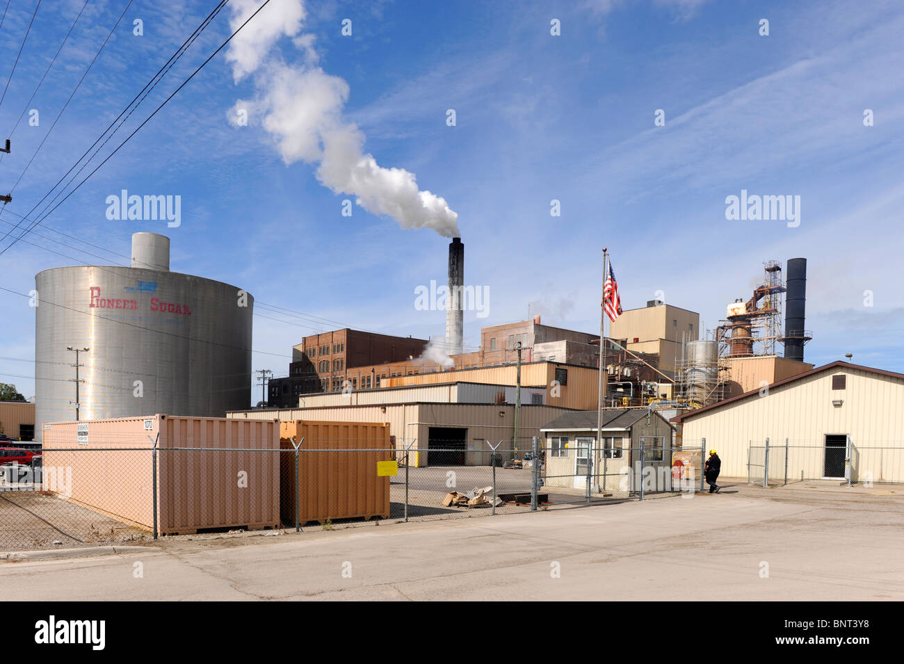 Pioneer Sugar Company at Sebewaing Michigan Stock Photo Alamy