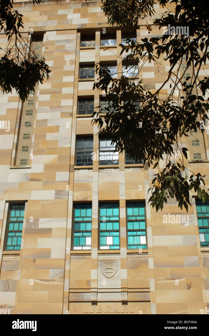 Entrance to the Library, University of Queensland, Brisbane, Queensland