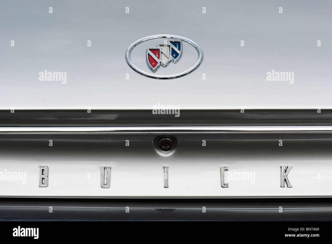 Rear end of a 1961 Buick LeSabre car. Classic American car of the sixties Stock Photo