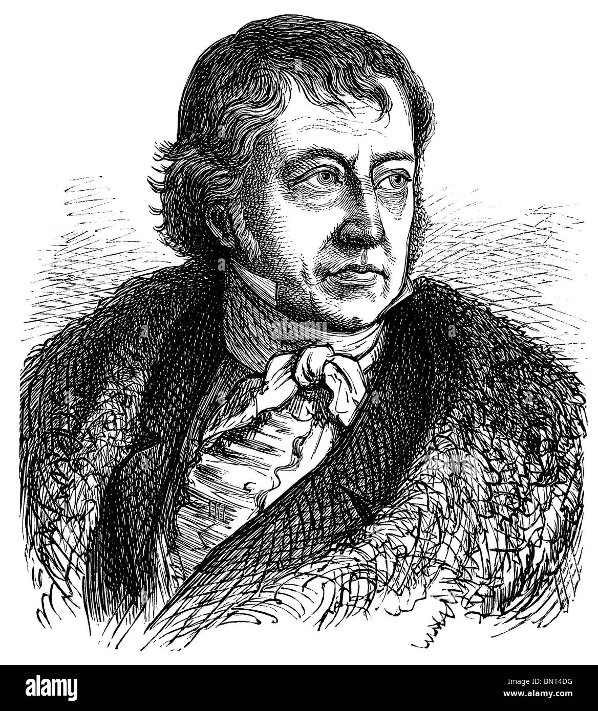 Georg Wilhelm Friedrich Hegel (1770 – 1831), German philosopher Stock ...