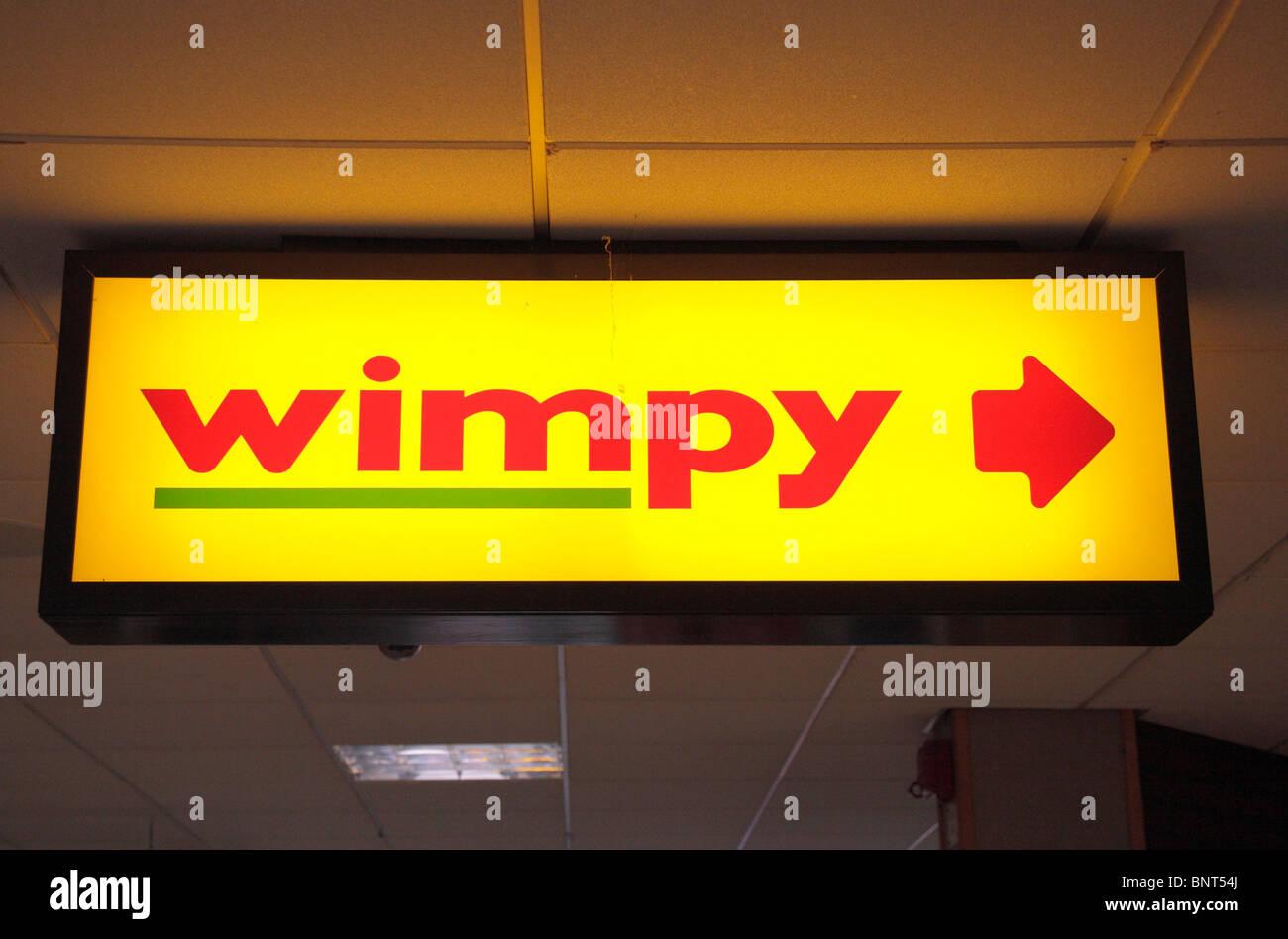 Wimpy burger hi-res stock photography and images - Alamy