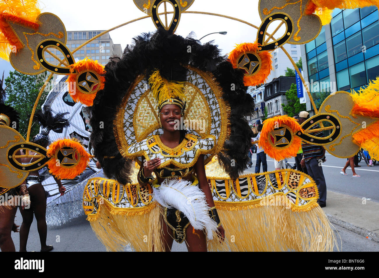 Caribbean parade Carifete Montreal Canada Stock Photo