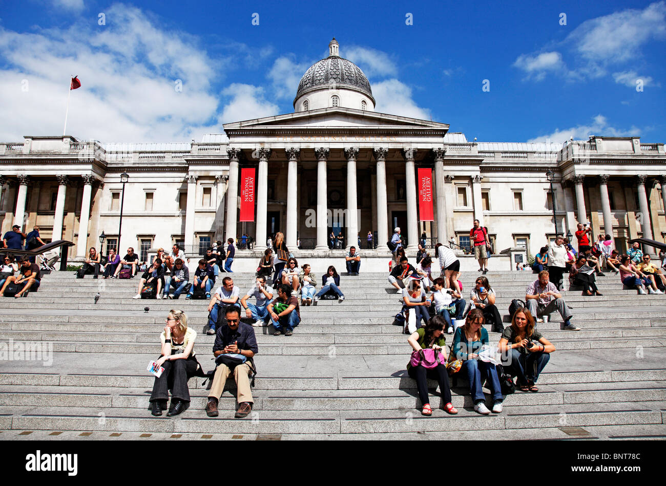 National Gallery  London England UK Stock Photo