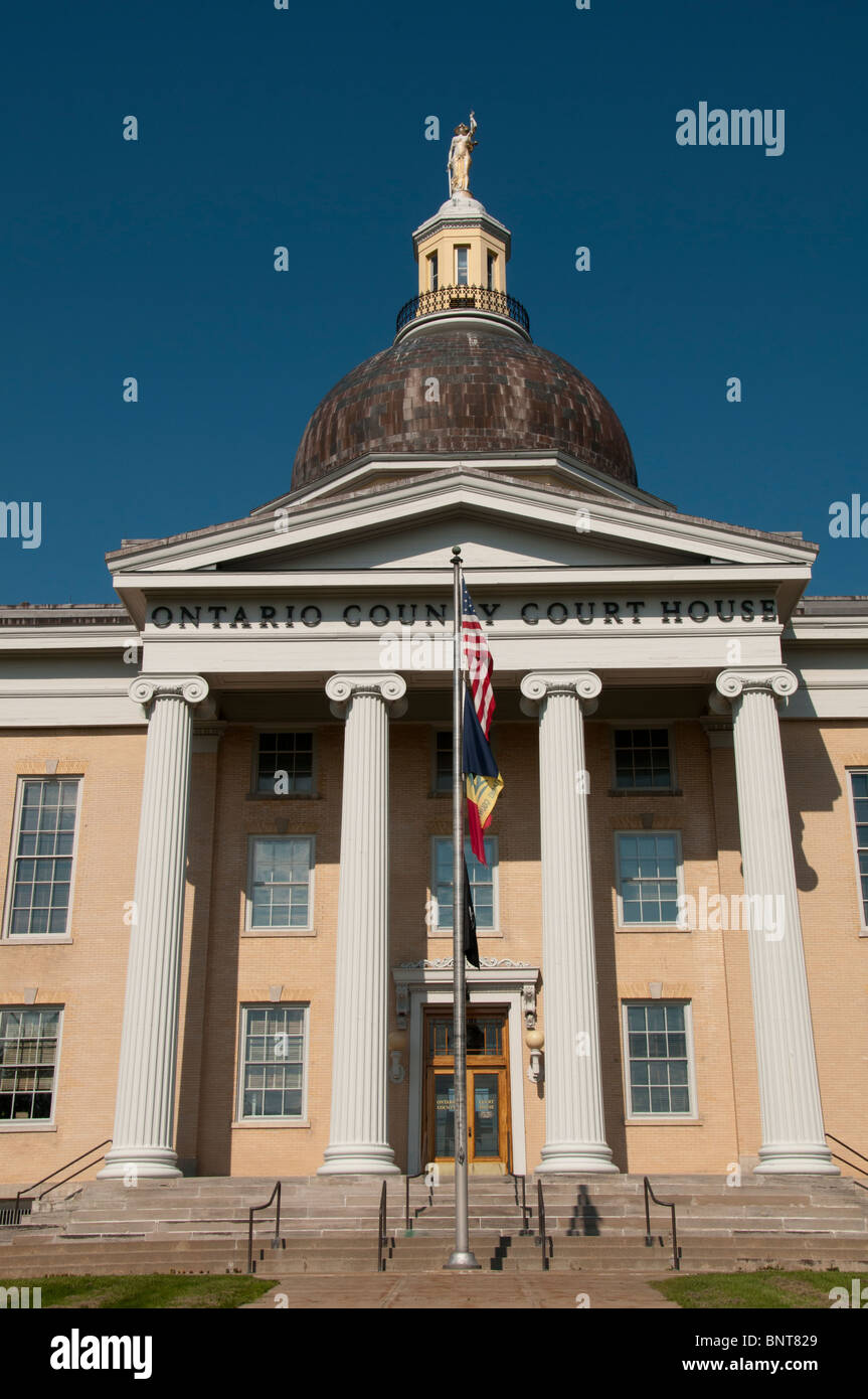 Ontario County Courthouse, Canandaigua, NY Stock Photo Alamy
