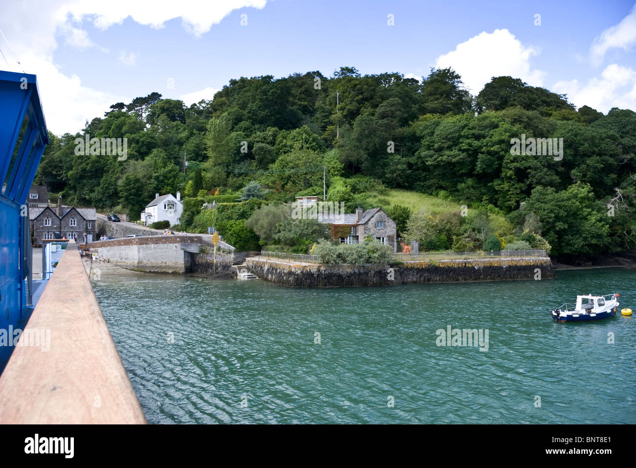 Slipway, King Harry Ferry, River Fal, Feock ,Truro, Cornwall England
