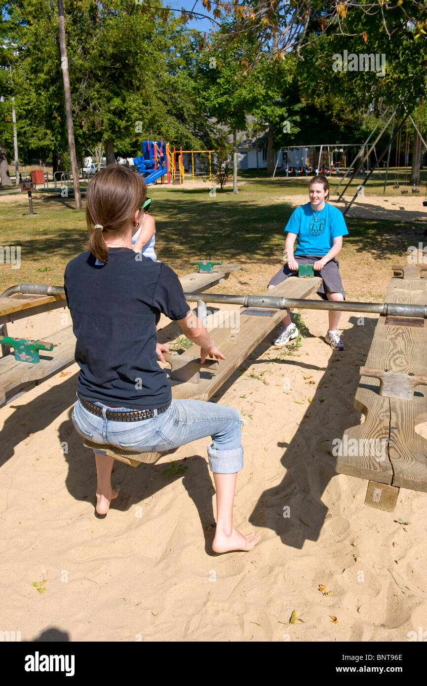 Teeter Totter Balance High Resolution Stock Photography and Images Alamy