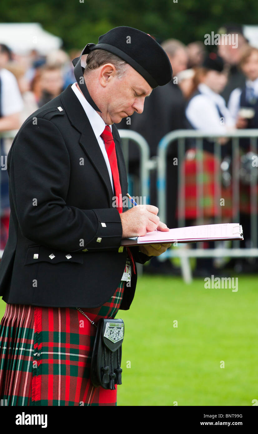 Judging at the European Pipe Band Championship, Stormont, Belfast