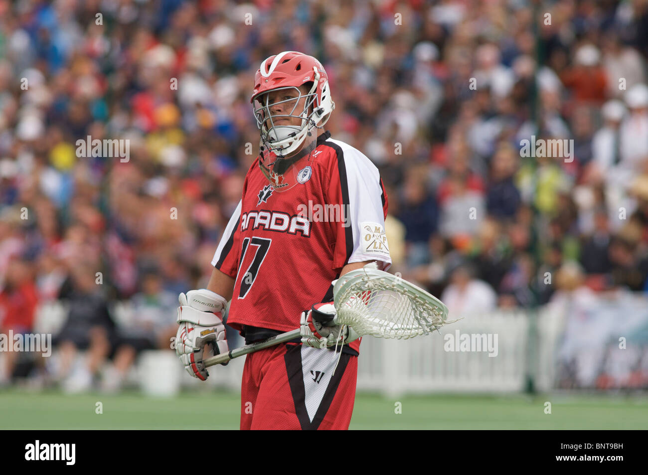 Chris Sanderson at the World Lacrosse Championships Manchester England UK July 2010, USA v
