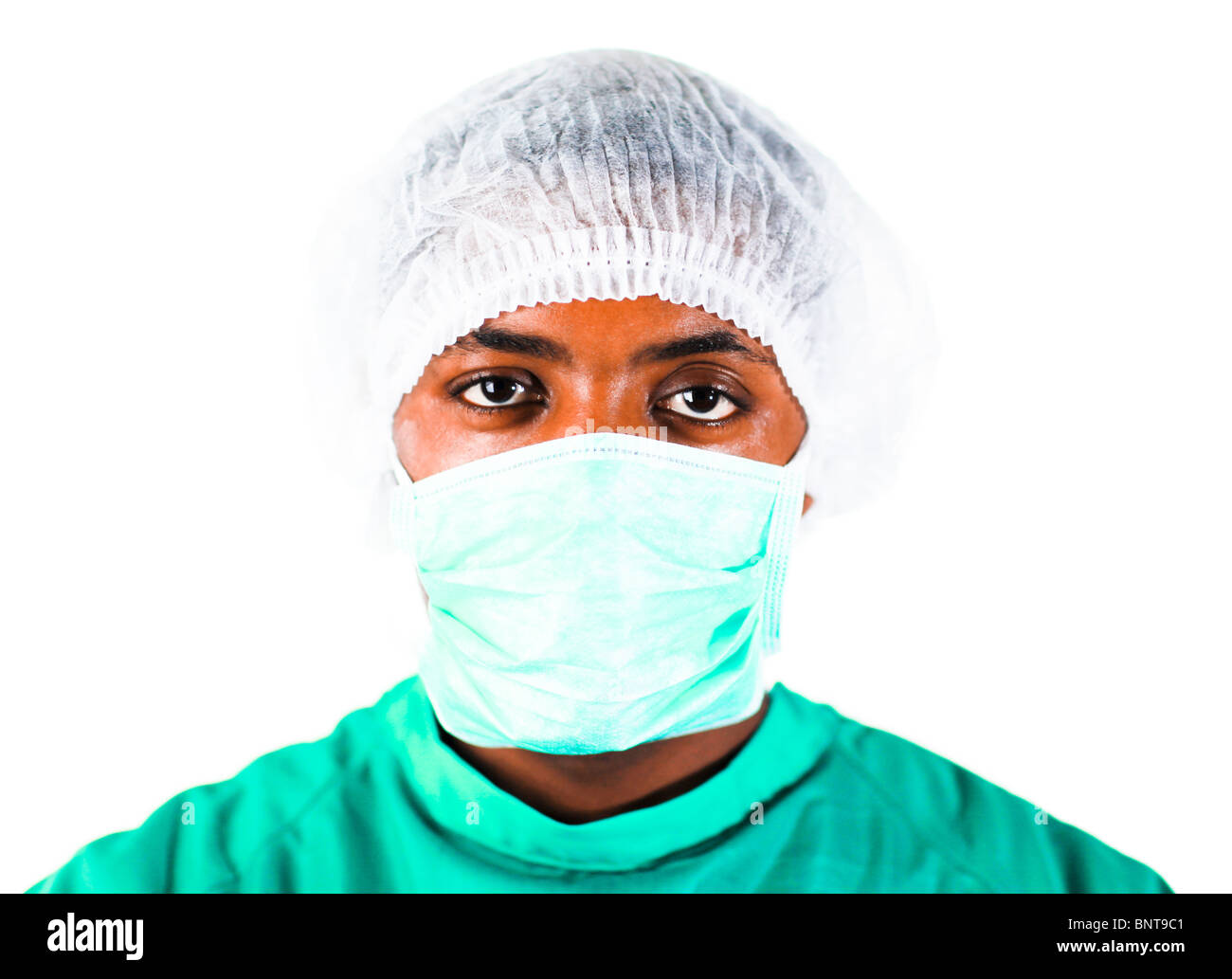 Headshot of a surgeon Stock Photo