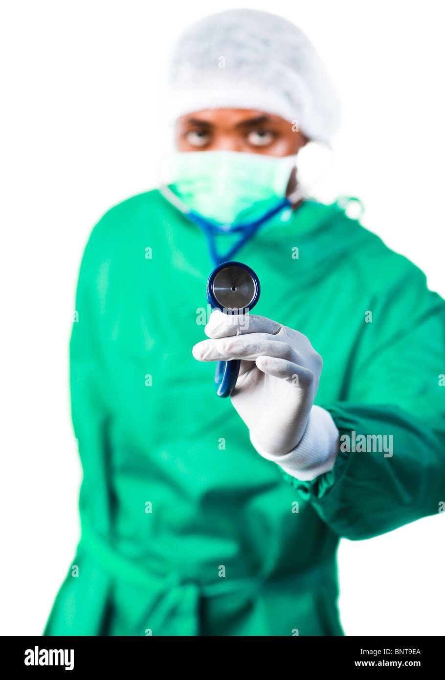 African senior man doctor stethoscope hi-res stock photography and ...