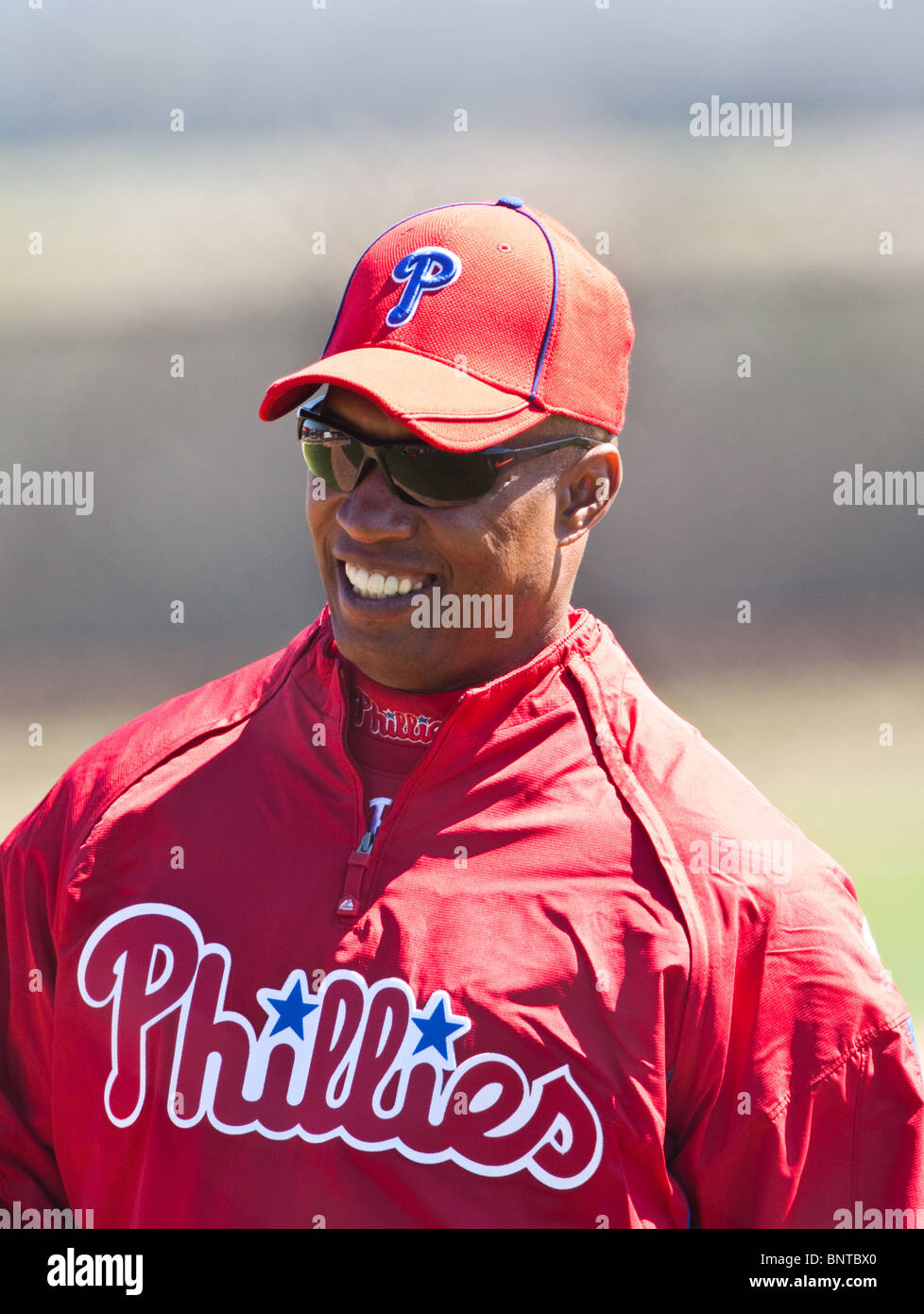 Florida Marlins' Juan Pierre steals second base under Philadelphia Phillies  infielder Jimmy Rollins during the first inning Wednesday, Sept. 17, 2003,  in Philadelphia.(AP Photo/Miles Kennedy Stock Photo - Alamy