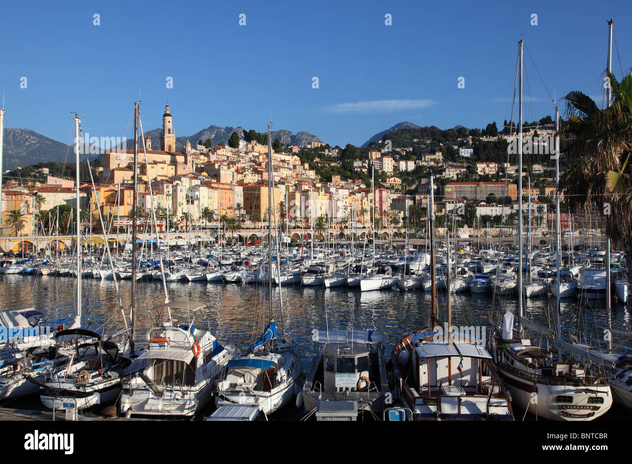 Menton, Cote d'Azur Stock Photo - Alamy