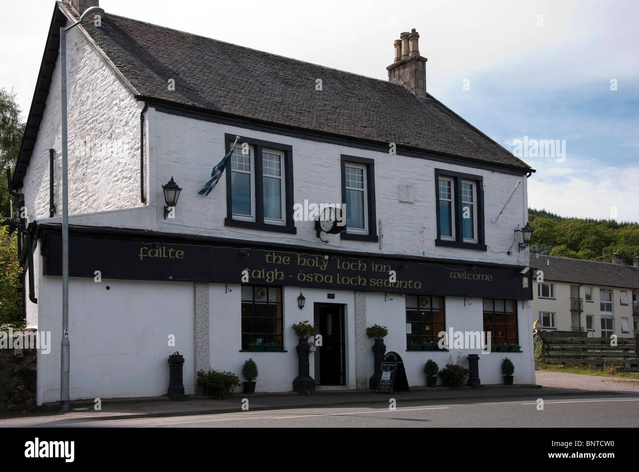 The Holy Loch Inn Main Road Sandbank Dunoon Argyll Scotland Stock Photo