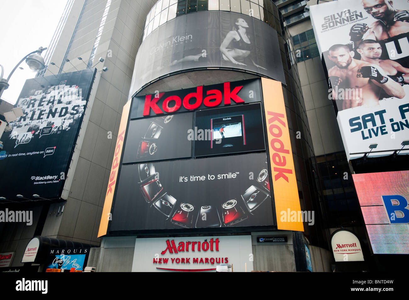 Digital board for Kodak  Kodak, Times square, Digital board