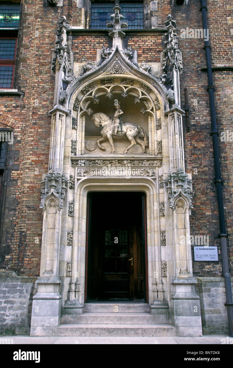Gruuthuse Museum, city of Brugge, West Flanders Province, Belgium Stock Photo
