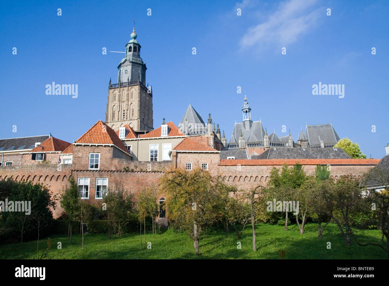 Dutch historical town Zutphen Stock Photo
