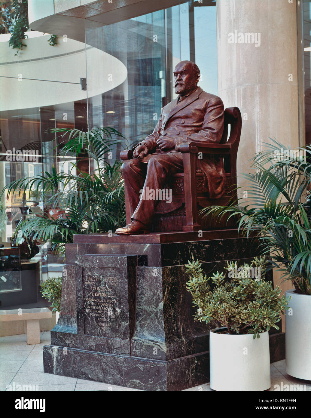 Timothy Eaton; Statue;Canadian Businessman and Founder of the T.Eaton's