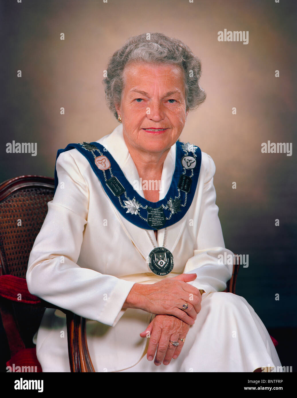 Hazel McCallion; Mayor of Mississauga,Ontario;Canada Stock Photo