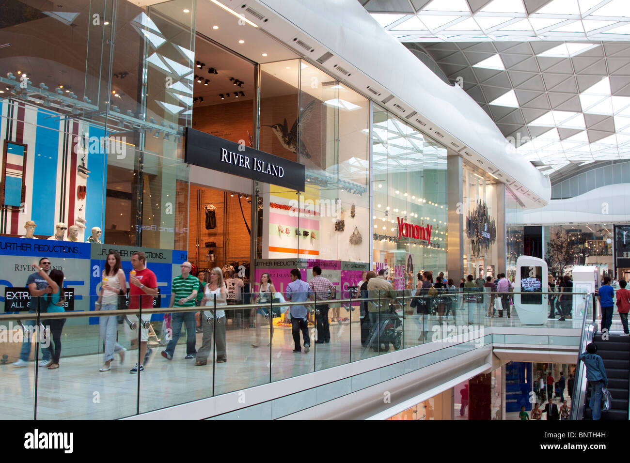 Exterior of the Westfield Shopping Centre, Shepherds Bush London England UK  Stock Photo - Alamy