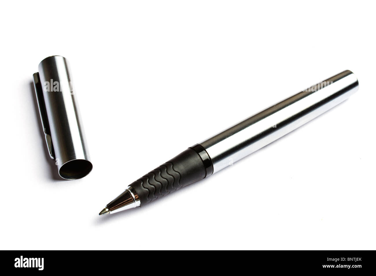 Ball Point Pen Isolated On White background Stock Photo Alamy