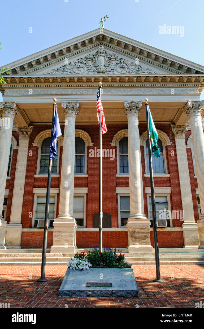 City Hall in Staunton, VA Stock Photo
