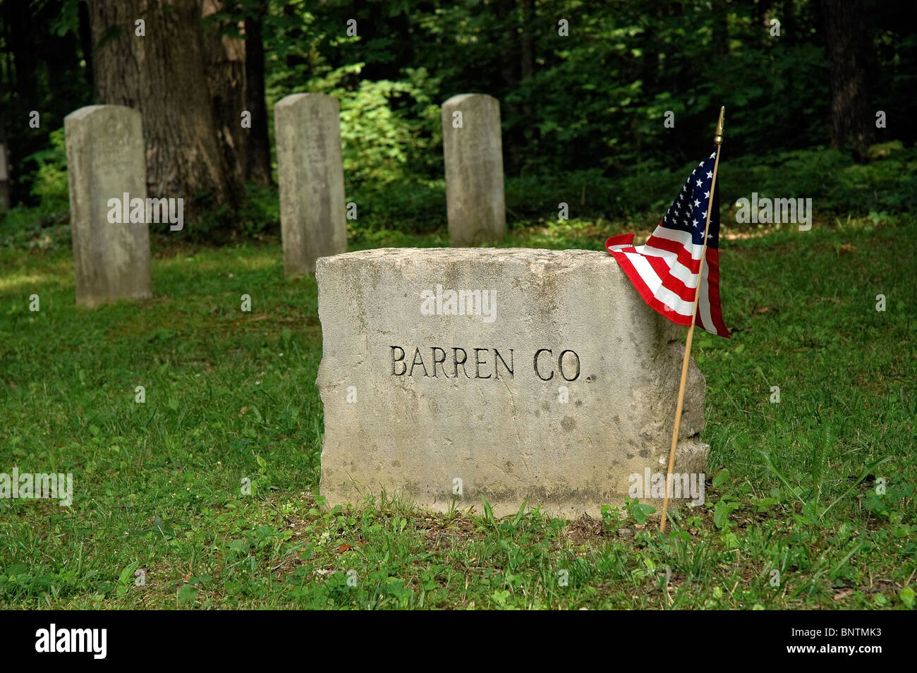Gravesite at the Old Mulkey Meetinghouse State Historic Site, Tompkinsville, KY Stock Photo Alamy