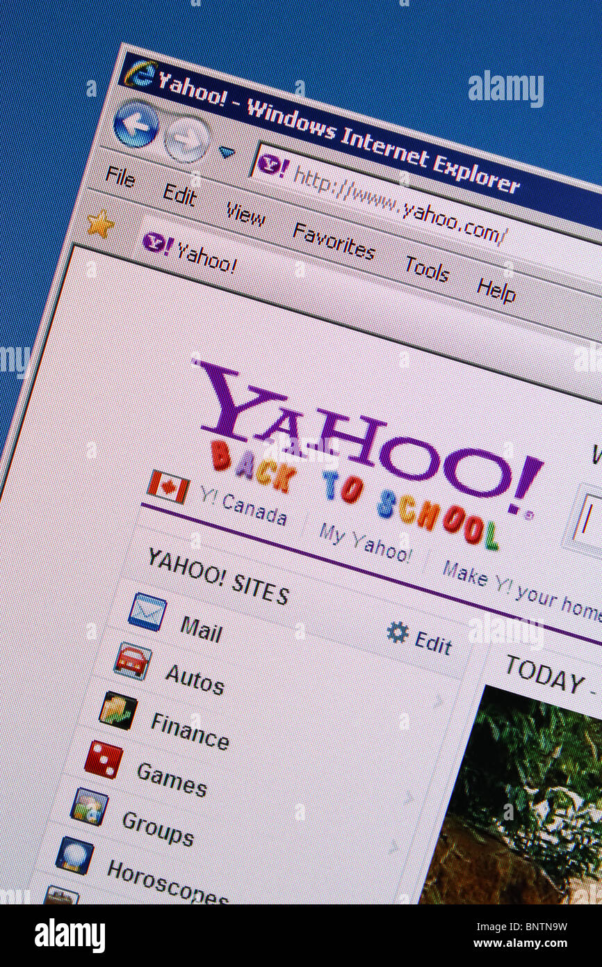 Yahoo Search Engine High Resolution Stock Photography And Images Alamy Yahoo Search Engine High Resolution Stock Photography And Images Alamy