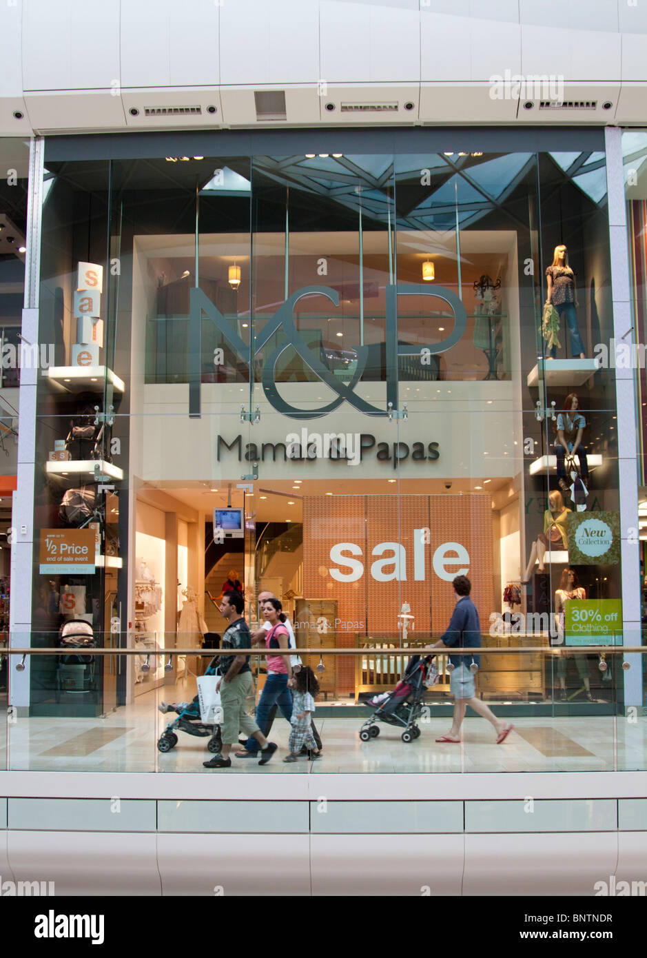 af tidevand hvad som helst Mamas & Papas baby store - Westfield Shopping Centre - Shepherd's Bush -  London Stock Photo - Alamy