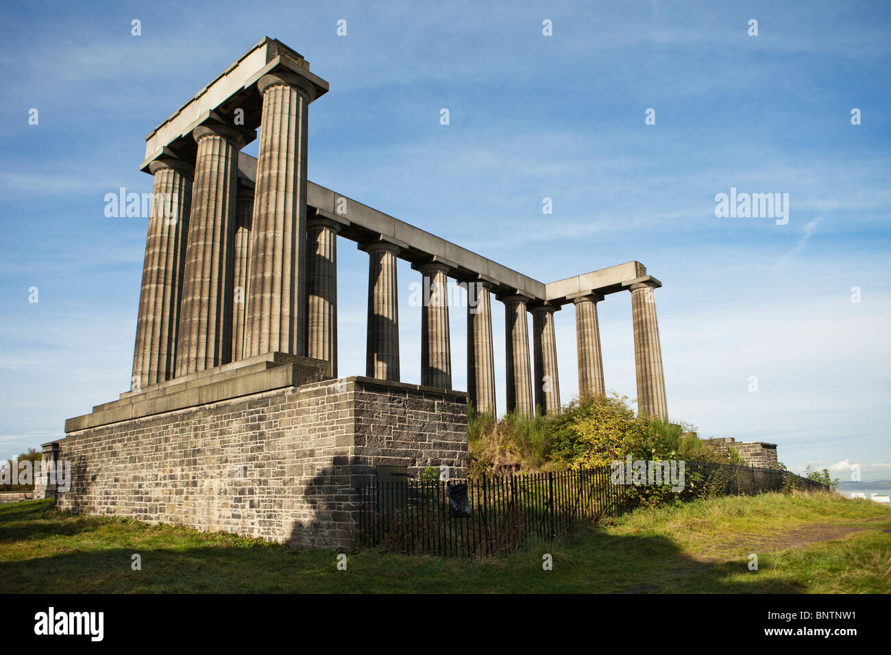 National Monument of Scotland Stock Photo