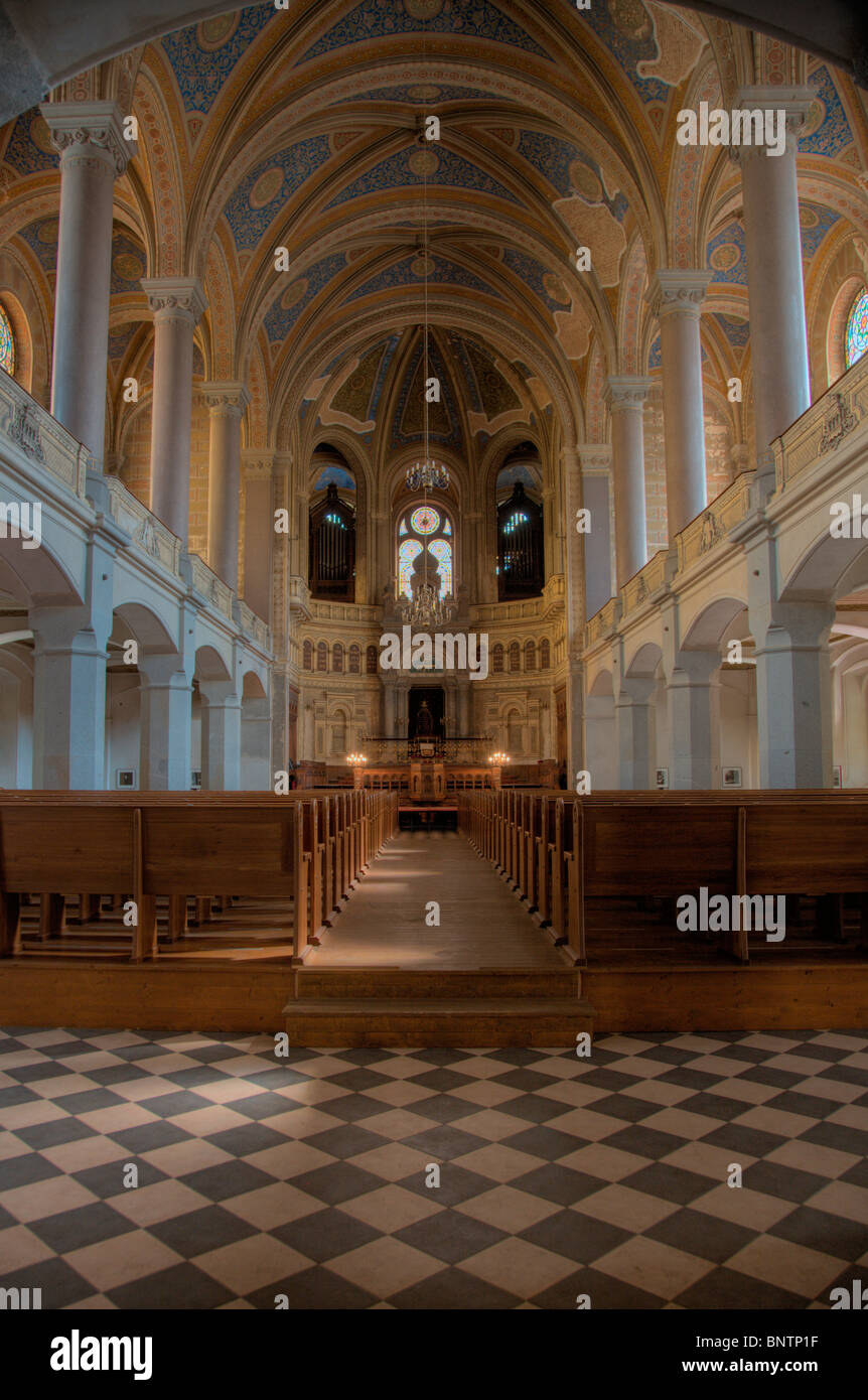 Interior of the Great Synagogue Stock Photo - Alamy