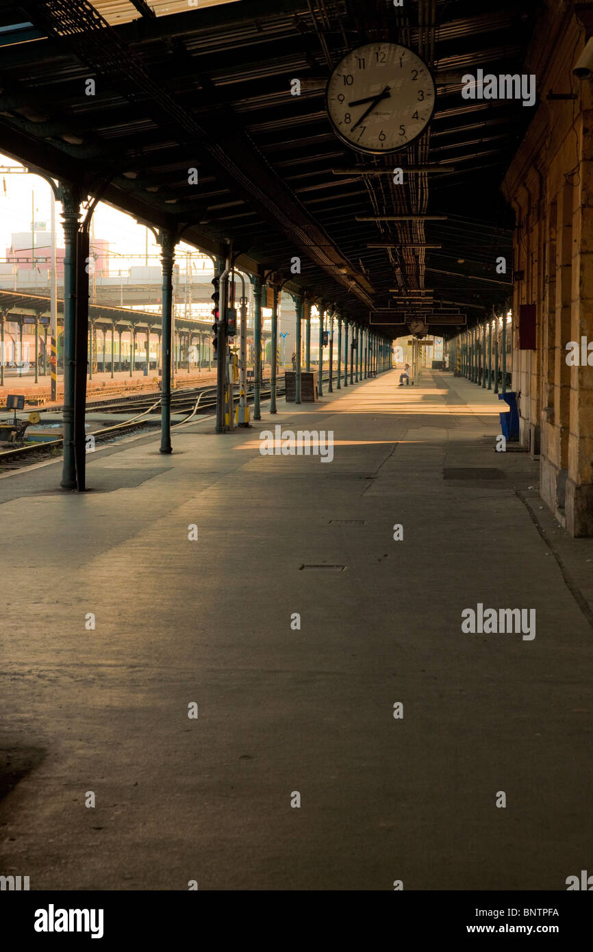 train station in Pilsen Stock Photo Alamy