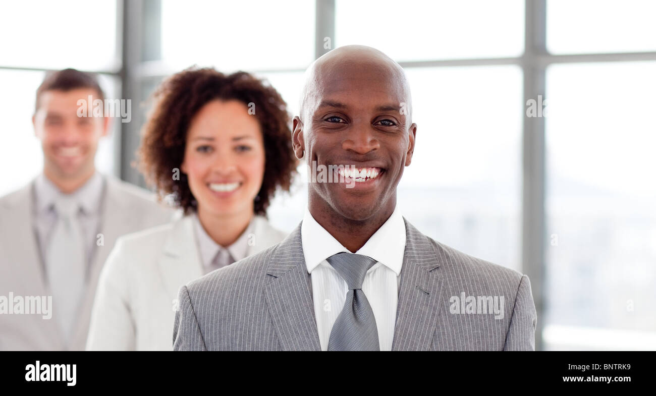 Portrait of a smiling businessman Stock Photo - Alamy